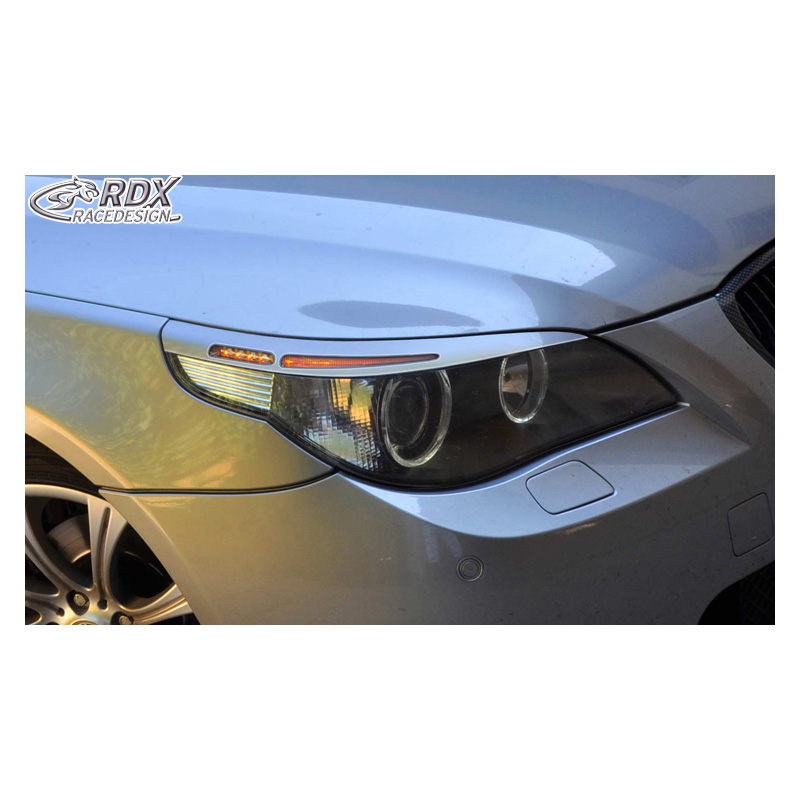 Head light spoilers  BMW 5-Series E60/E61 Sedan/Touring 2003-2010 (ABS)