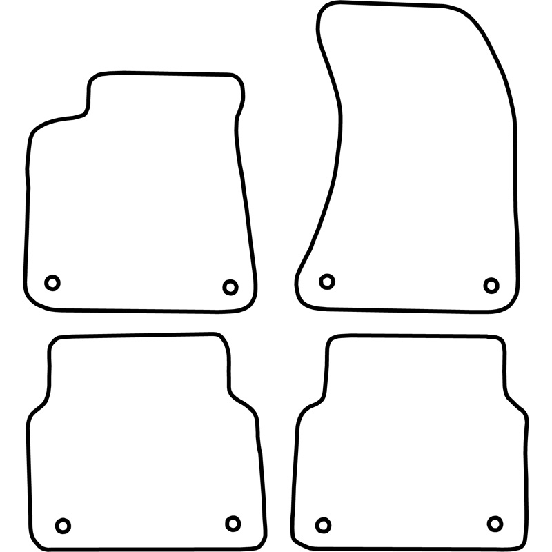 Automatten  Audi A8 2011-2017