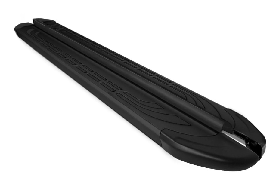 Treeplanken voor Jeep Cherokee 08-13 aluminium zwart