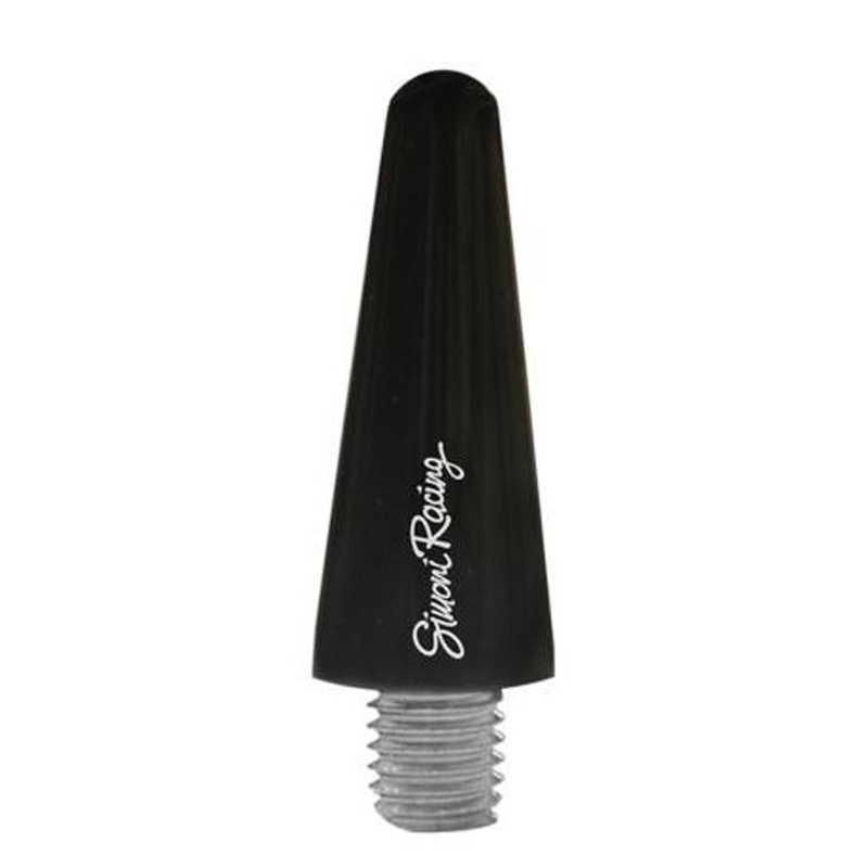 Simoni Racing Aluminum Antenna Top - Black - Length 3cm
