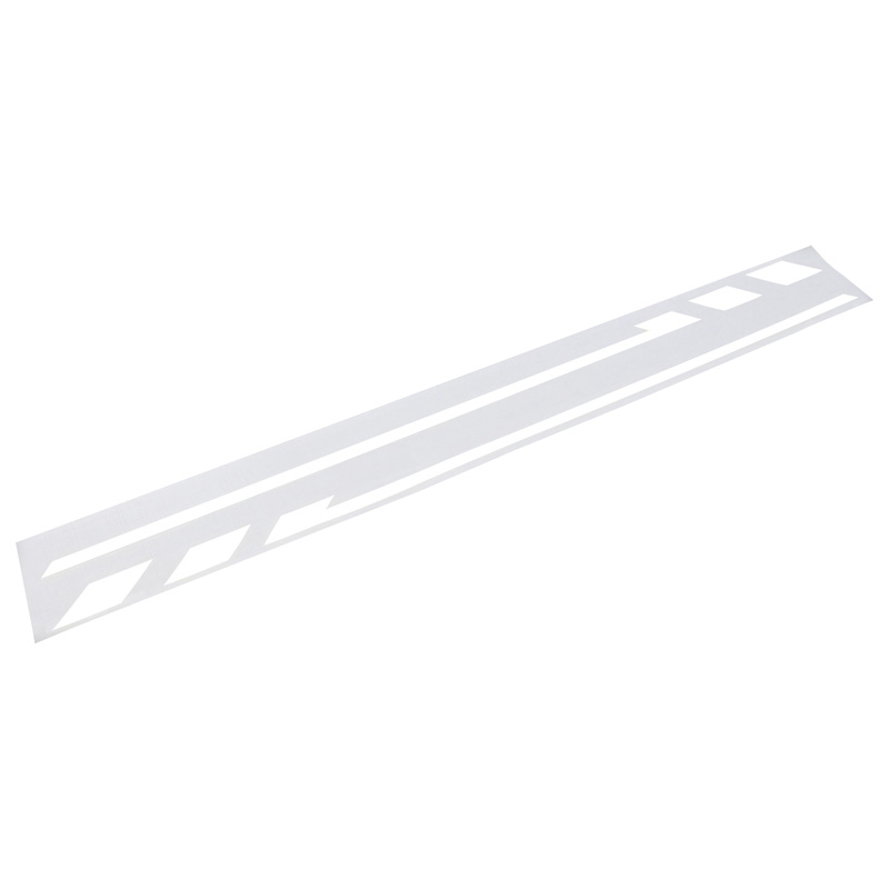 Foliatec PIN-Striping mirror cap design white - Width = 1,3cm: 2x 35,5cm