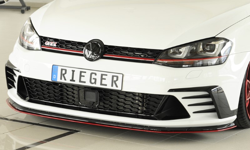Rieger frontsplitter alleen GTI Clubsport voor orig. voorbumper