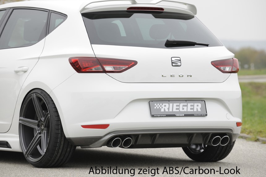 Diffuser Seat Leon F5 Rieger dubbele uitlaat links + rechts