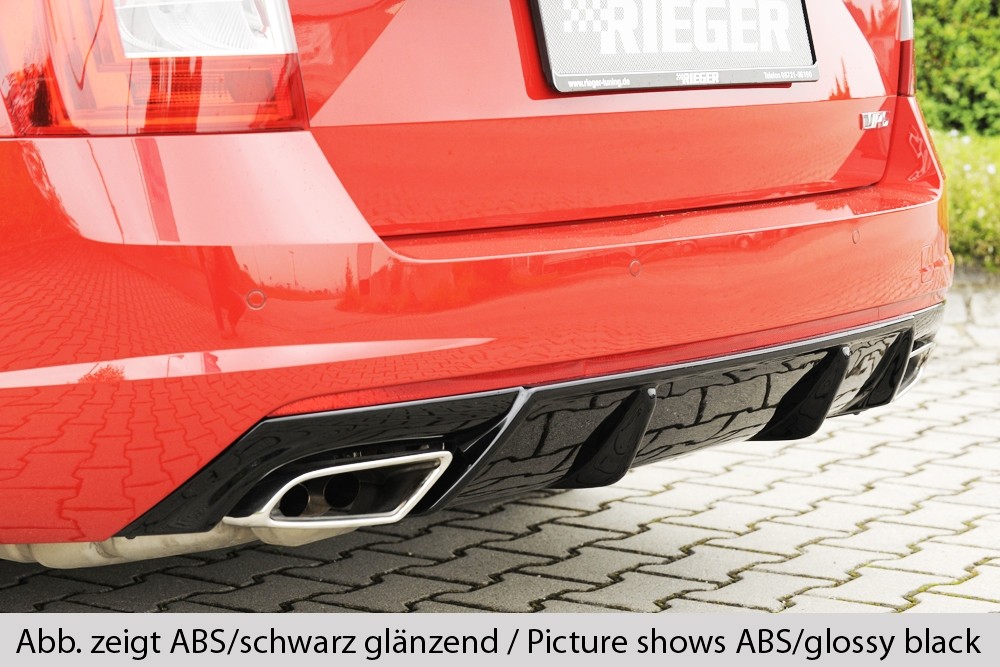Achteraanzet Rieger Skoda Octavia RS 5E met trekhaak