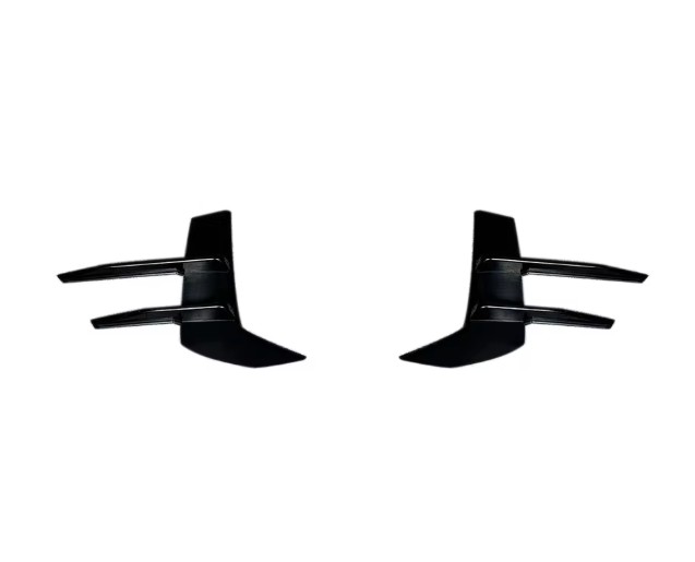 Canards Audi A3 S3 8Y Glanzend zwart