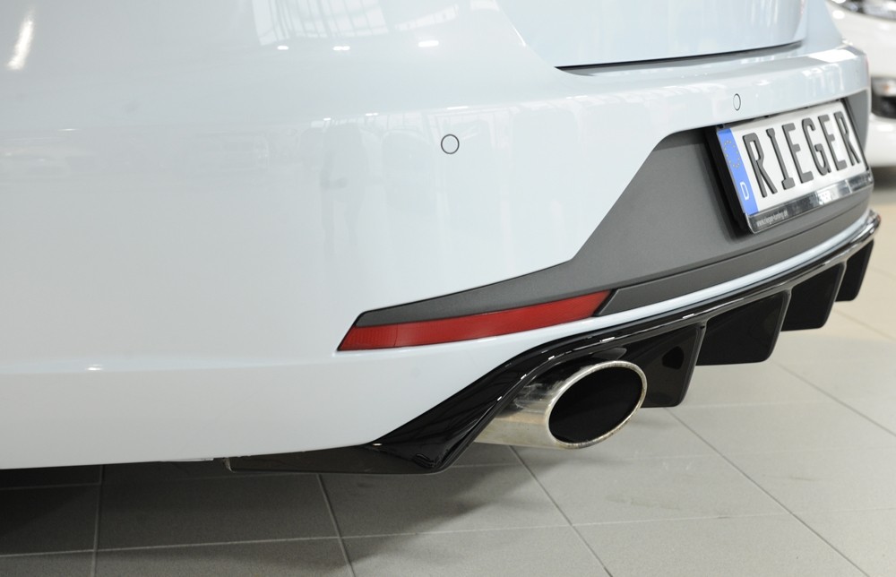 Achterbumper Diffusor Rieger Seat Leon ST Cupra (5F) 03.14-12.16