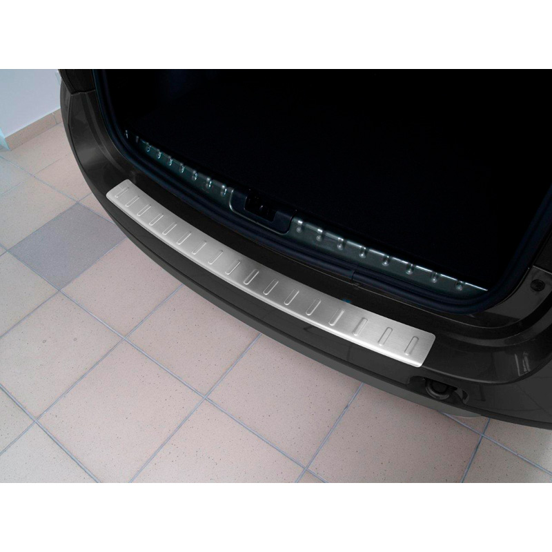 RVS Achterbumperprotector  Dacia Duster 2010-2017 'Ribs'
