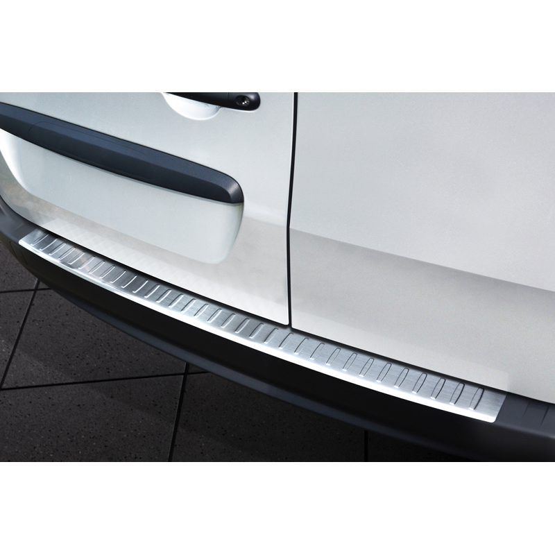 Stainless Steel Rear bumper protector  Mercedes Citan 2012-2021 & Renault Kangoo 2008-2021 'Ribs'