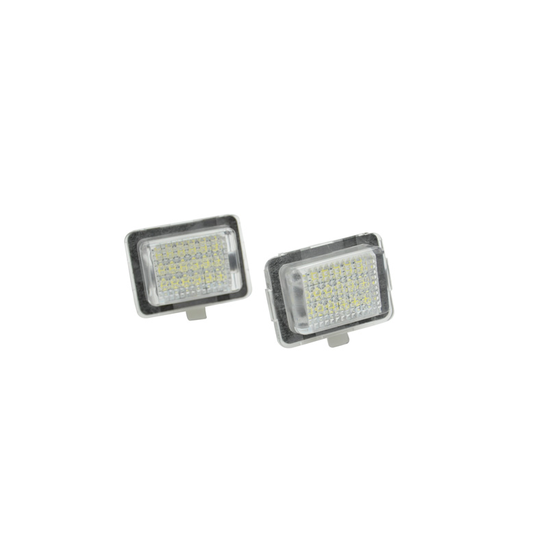 Set LED Nummerplaatverlichting  Mercedes-Benz diverse modellen - Version 3