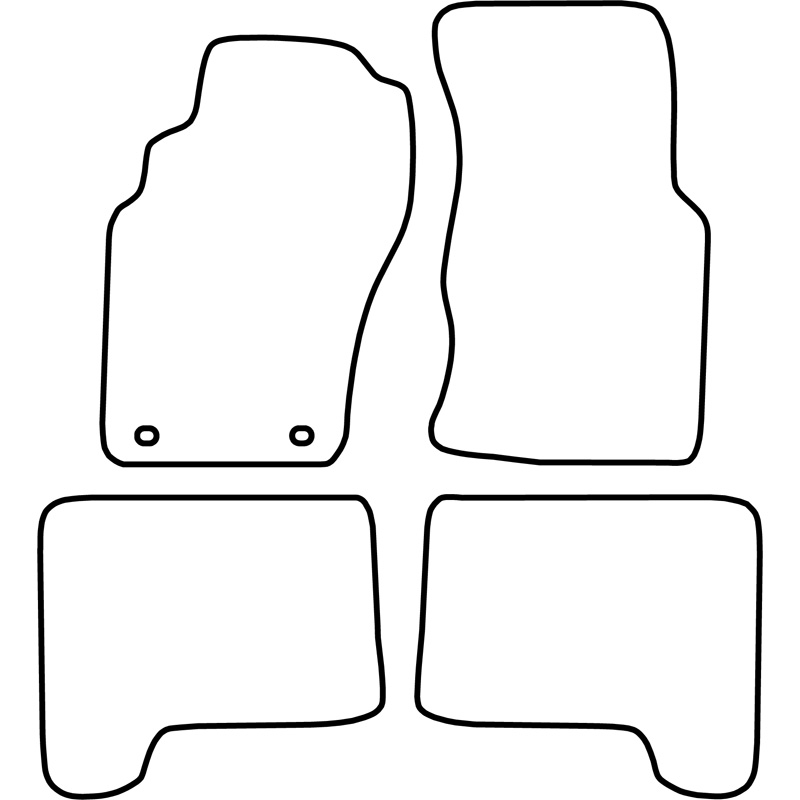 Automatten  Nissan Pathfinder 2000-2005