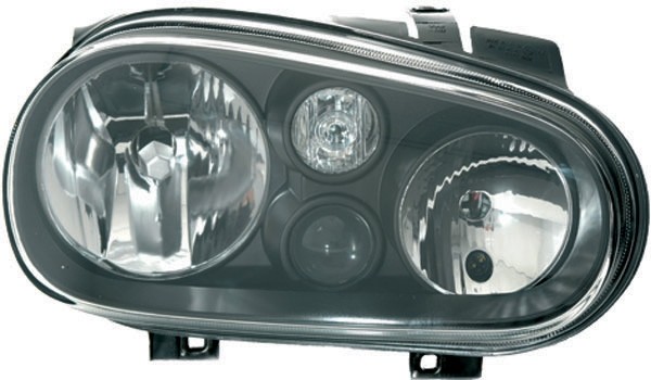Koplampen VW GOLF IV 97-03 zwart