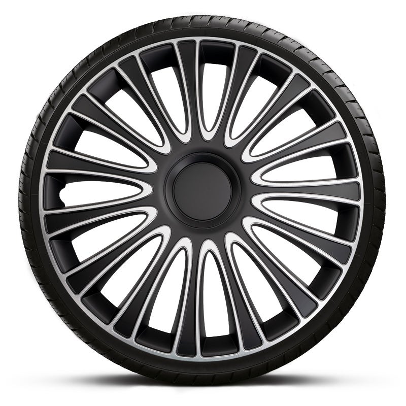 Set of 4 wheel covers LeMans 19-inch black/silver