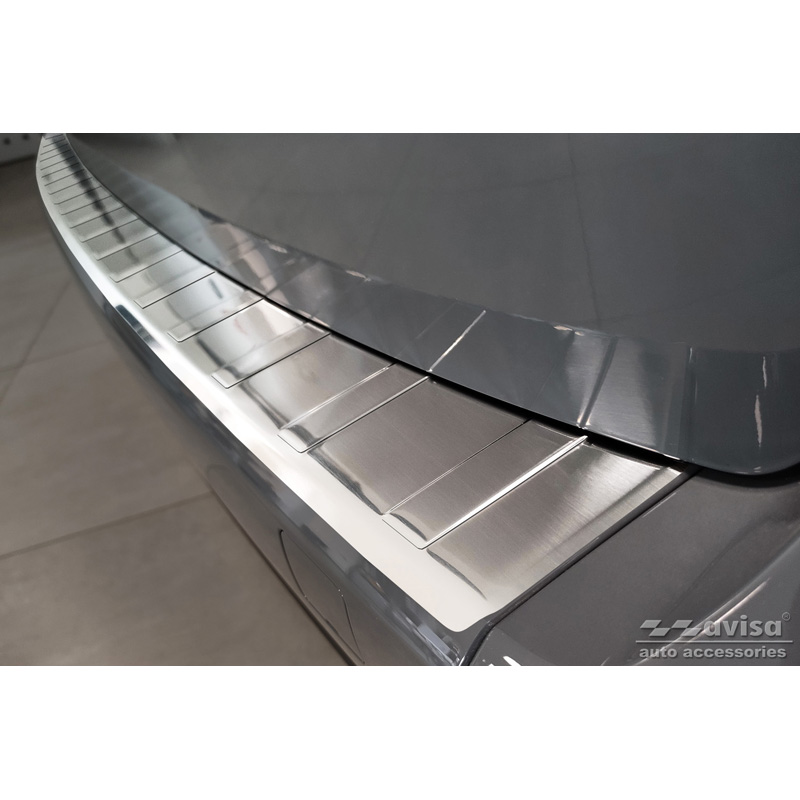 Stainless Steel Rear bumper protector  Mercedes Citan (W420) Box/Tourer 2021- 'Ribs'