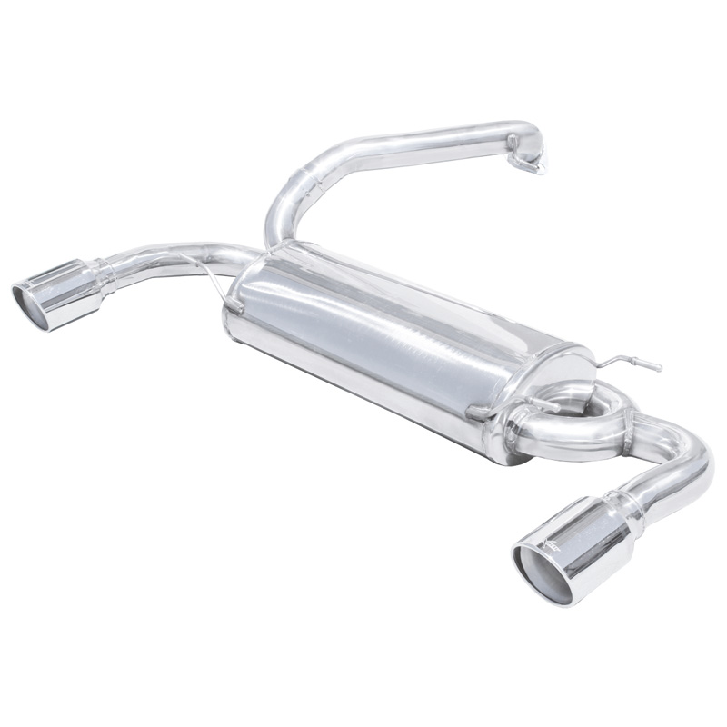 100% Inox Double Sport Exhaust  Mazda 3 2.3 Turbo DI 16V MPS (260HP) 2010- Left/Right 100mm X-Race