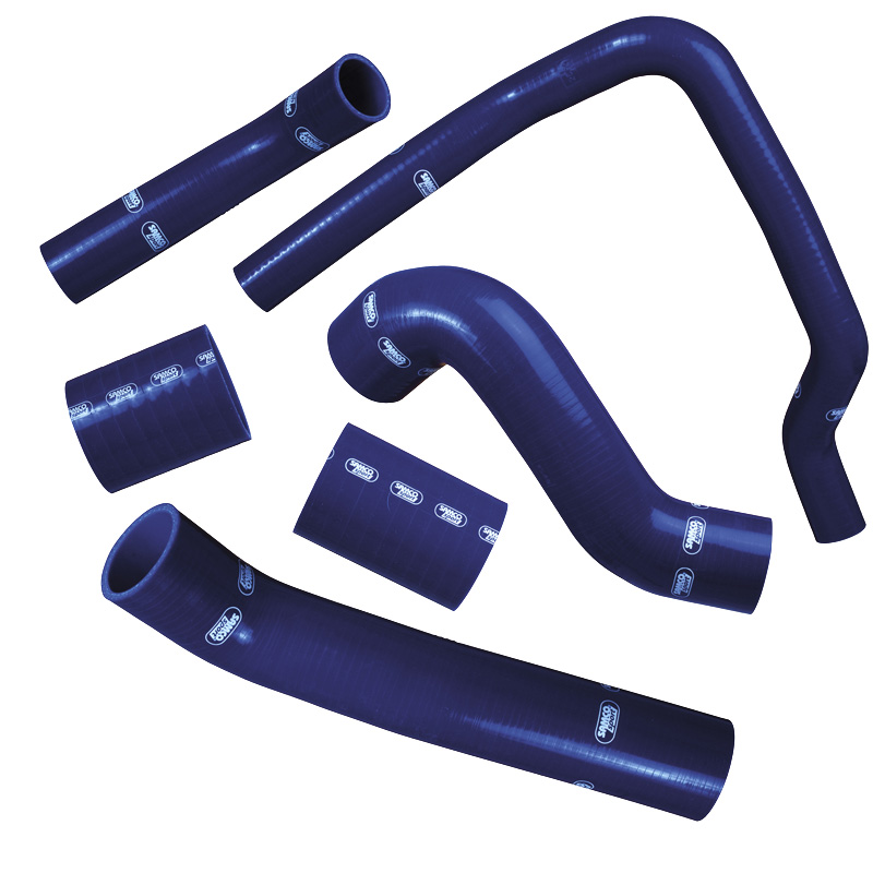 Samco Hose Kit  Mitsubishi Lancer Evo 10 CZ4A 4B11 2007- - 6-pieces - Turbo - Blue