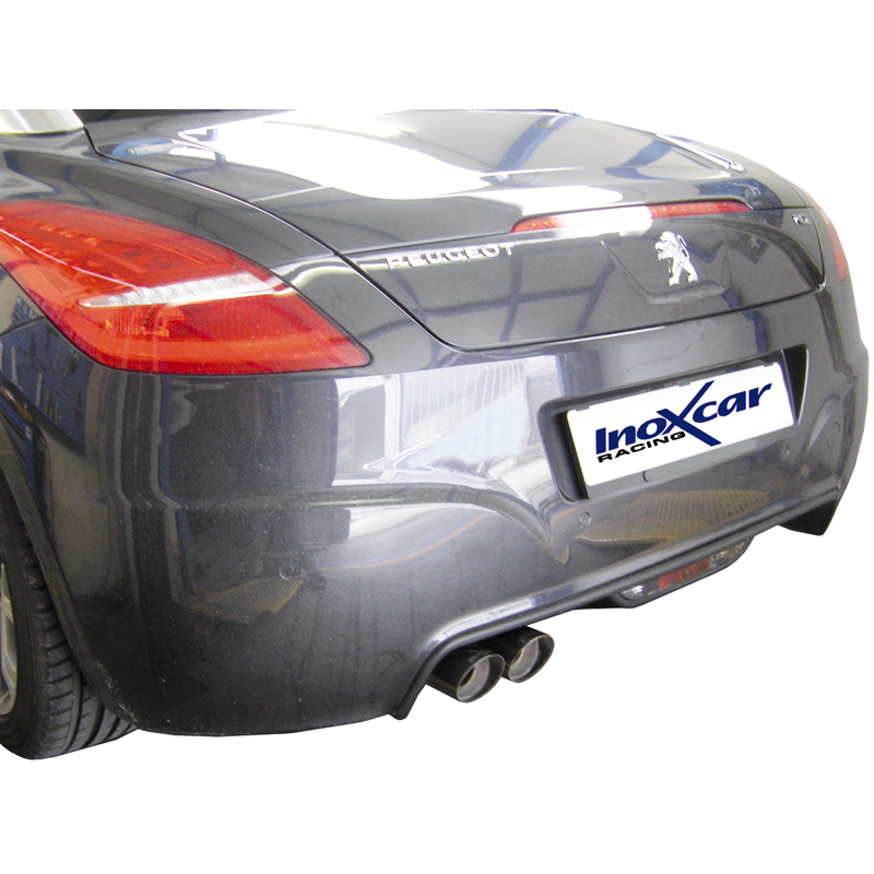 100% Inox Sport Exhaust  Peugeot RCZ 1.6THP (200HP) 2010- 2x80mm Racing