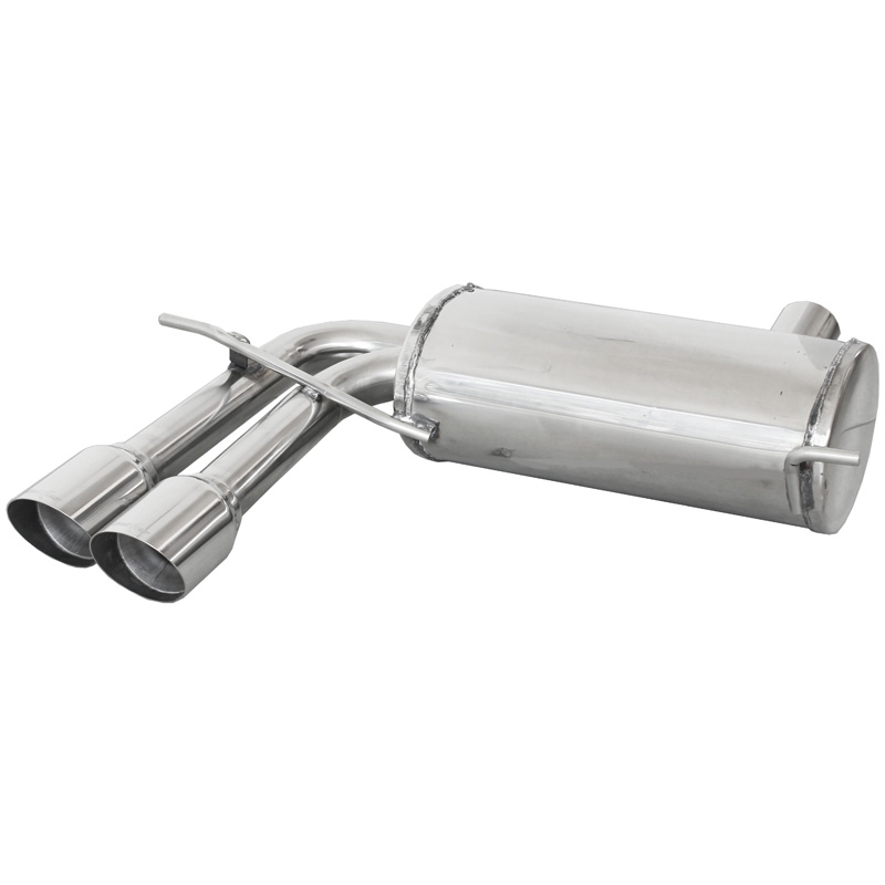 100% Inox Sport Exhaust  Audi A3 8P Sportback 2.0TDi (140HP) 2004-2008 2x80mm Racing
