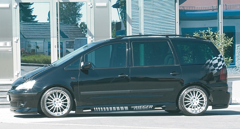 Voorspoilerlip Ford Galaxy vanaf 00 Rieger