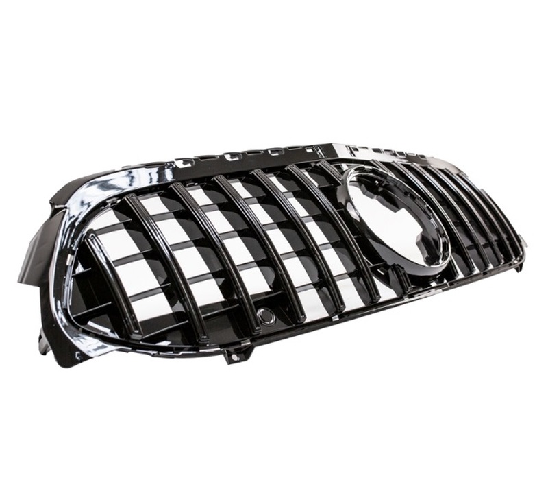 Grill Mercedes A klasse W177 / V177 GT-Look Glans Zwart
