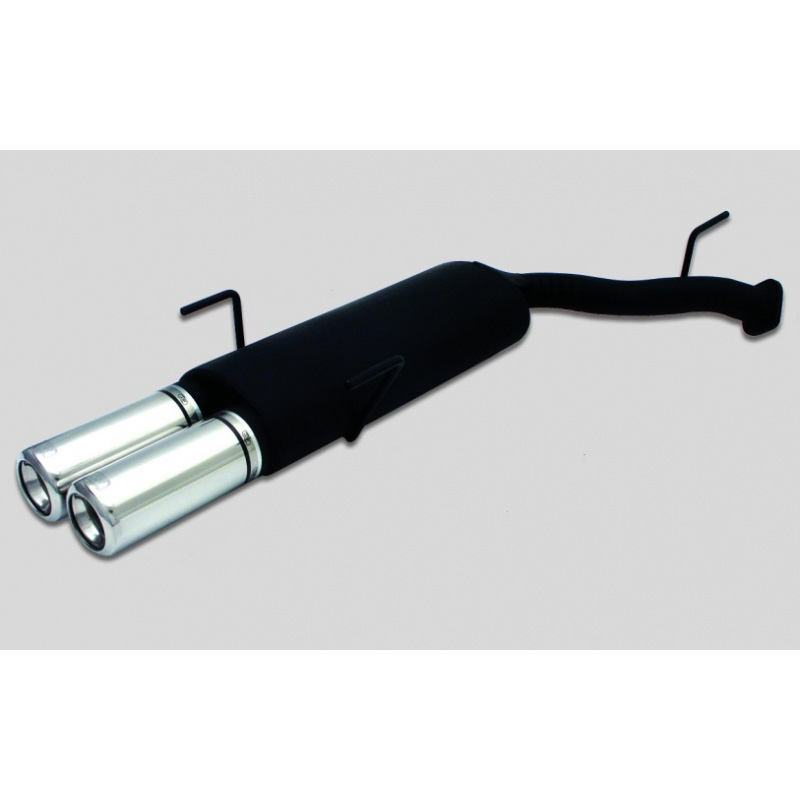 Sport exhaust  Opel Vectra B Facelift Combi 1.6i 16V 74kW/1.8i 16V 92kW/2.0i 16V 100kW 1999-2002 2x 80mm