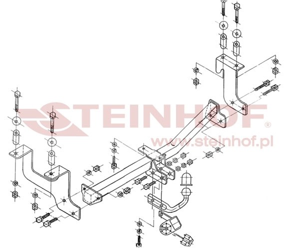 Trekhaak Suzuki Wagon R+ (2+4WD) 10/2002-2008