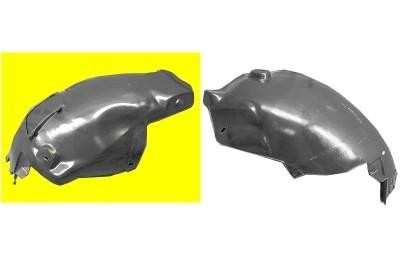 binnenscherm, plastic, voor, links Opel Astra H, 2004-2010