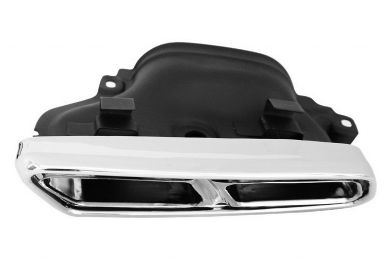 Exhaust Muffler Tips suitable for MERCEDES S-Class W222 E-Class W212 S212 Facelift CLS W218 SL-Class R231 E63 S63 SL65 A-Design