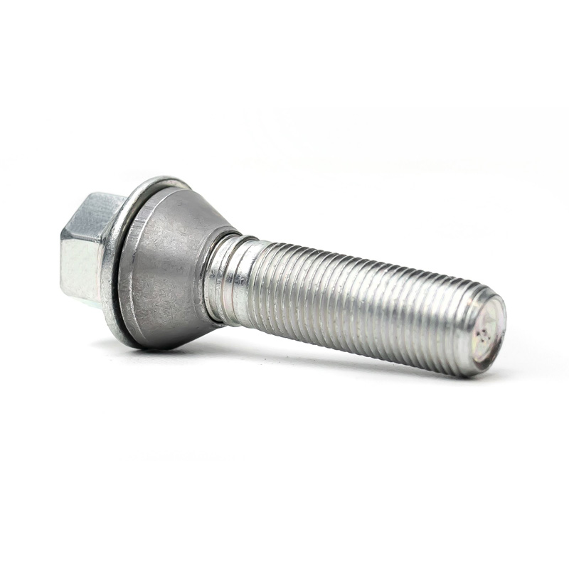 H&R Wheel bolt Taper-Head with movable cone M14x1.25 - Length 28mm (e.g.  BMW)