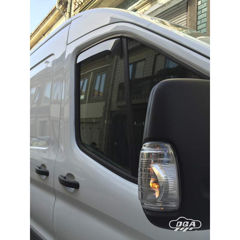 DGA Wind Deflectors  Renault Master III & Opel Movano B & Nissan NV400 2010-2024 (2-pieces / short)
