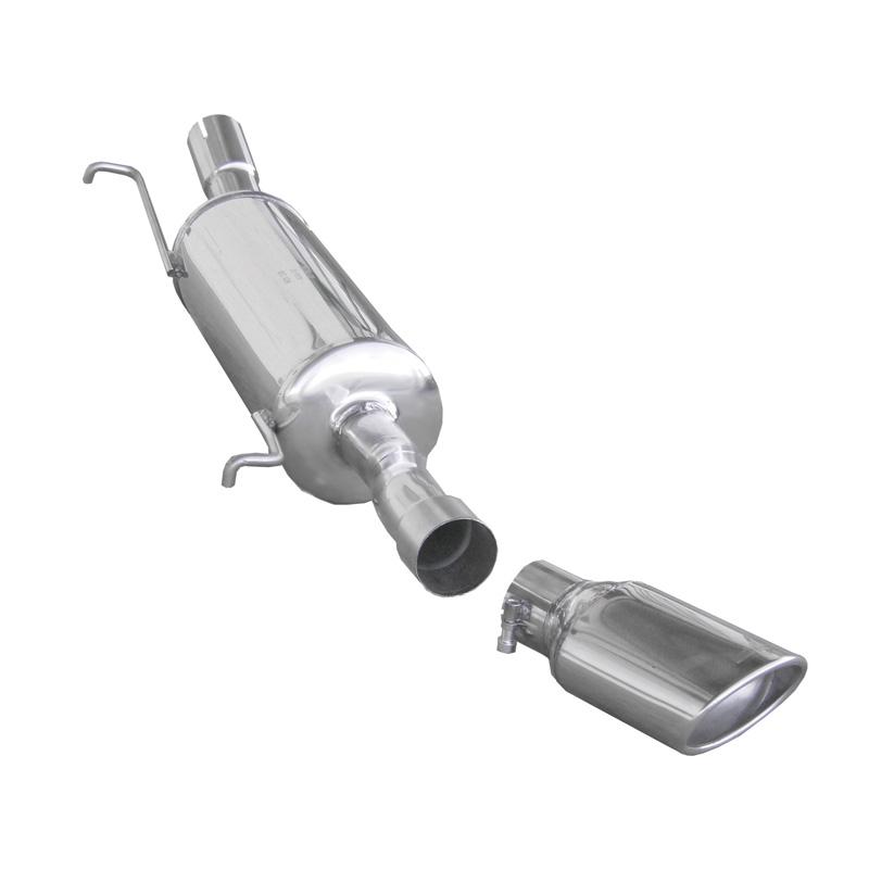 100% Inox Sport Exhaust  Audi A4 B5 1.6 (101HP) 1994-1999 120x80mm