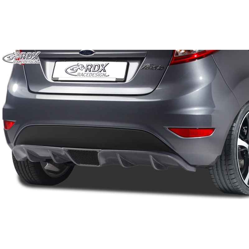 Rear bumper skirt 'Diffusor'  Ford Fiesta VII 2008-2012 & 2012- (PUR)