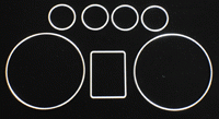 Tellerringen Audi A4 95-00 / A6 97-