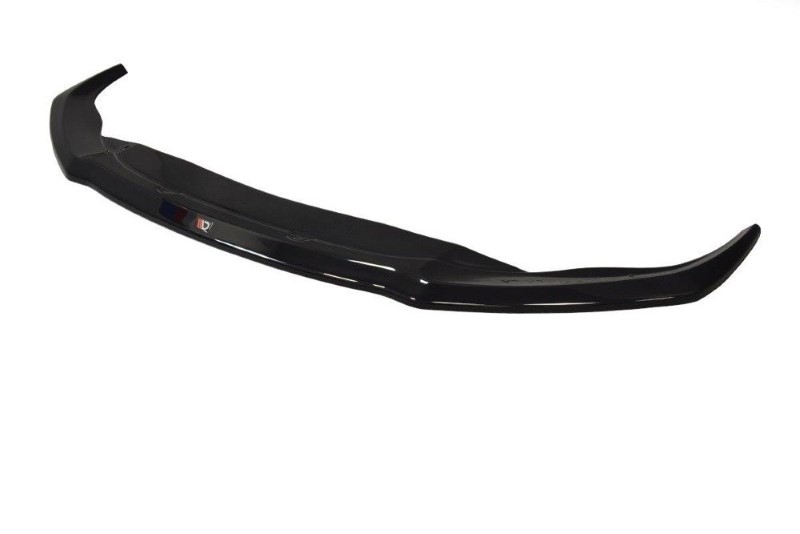 Voorspoiler V.2 Audi RS7 C7 FL Maxton Glans Zwart