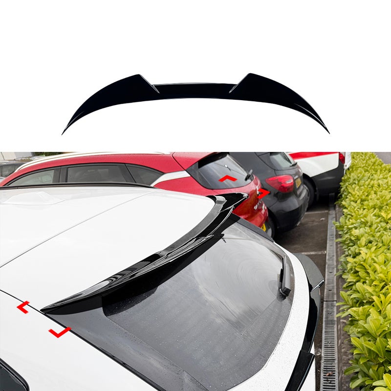 Roof spoiler (Spoiler Cap)  BMW 5-Series G61 Touring 2024- (ABS Glossy Black)