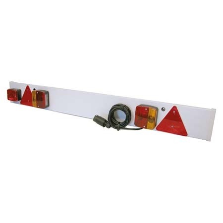 Verlichtingsbalk 120x14cm met mistlamp 9m kabel 12V 7p