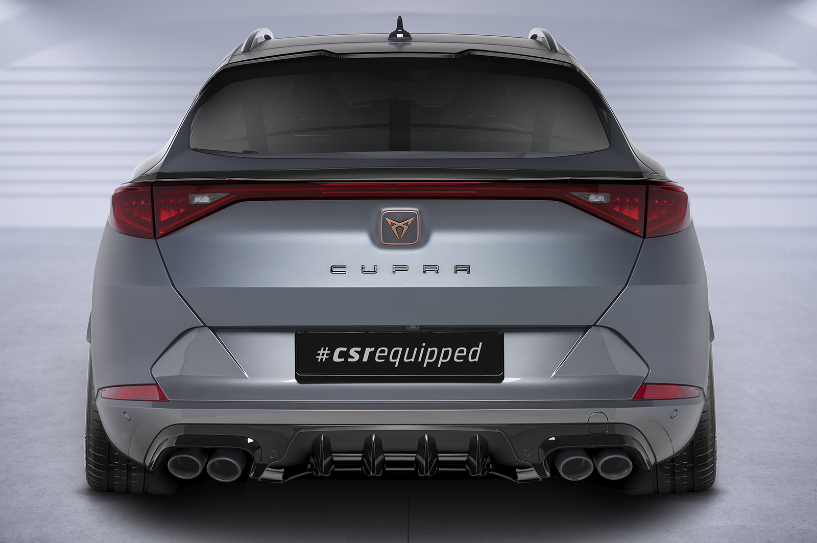 Diffuser Cupra Formentor CSR Glans Zwart