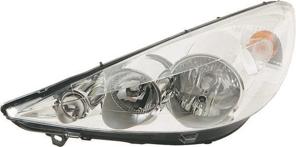 Koplamp rechts P.206+ 09->> H7+H1