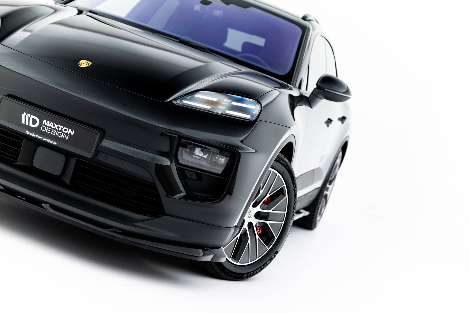 Voorspoiler Porsche Macan EV Mk1