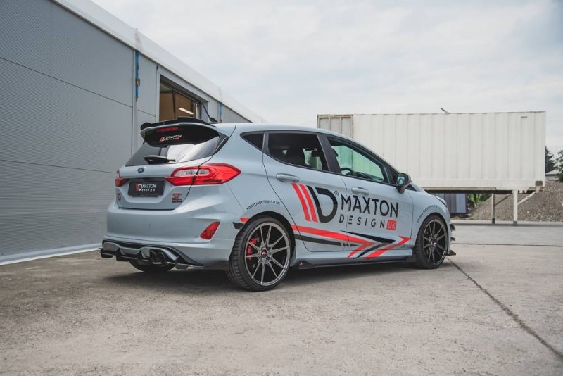 Zijkleppen Ford Fiesta Mk8 ST / ST-Line Glanzend Zwart