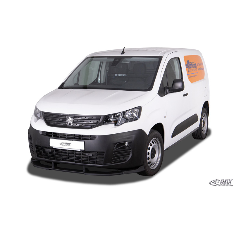 Side skirts  Citroën Berlingo / Peugeot Partner & Rifter / Opel Combo / Toyota ProAce City & ProAce City Verso 2018- 'Slim' (ABS glossy black)