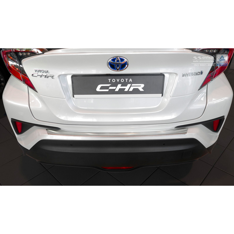 RVS Achterbumperprotector  Toyota C-HR 2016-2019 & Facelift 2019-2023