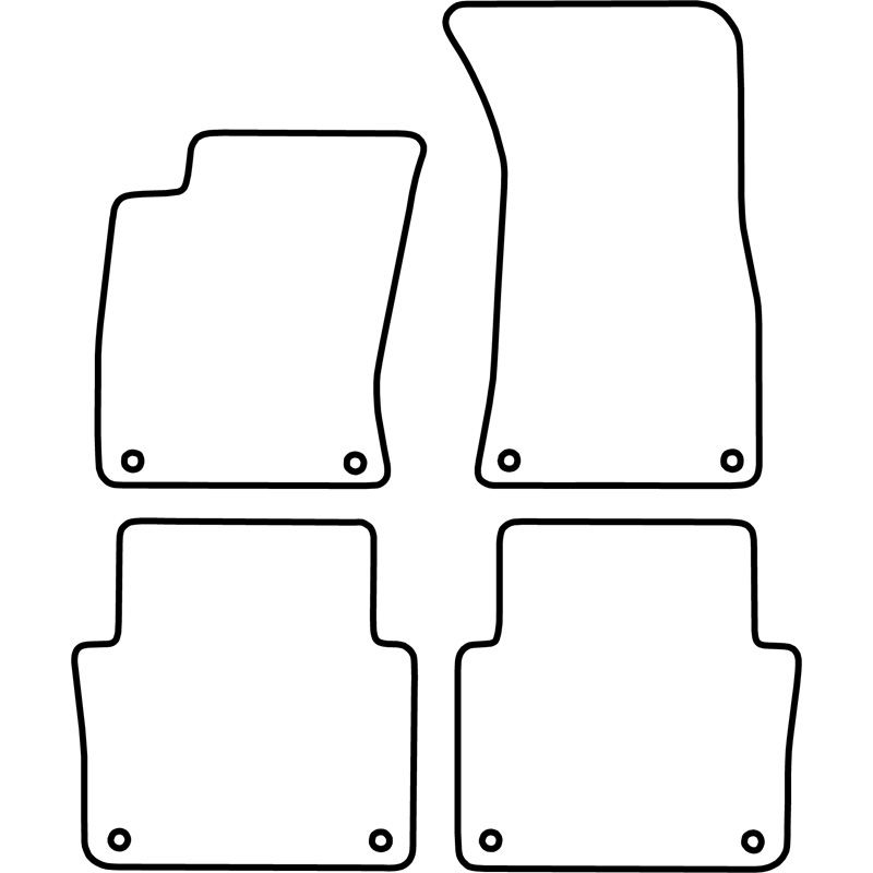 Automatten  Audi A8 2002-2010