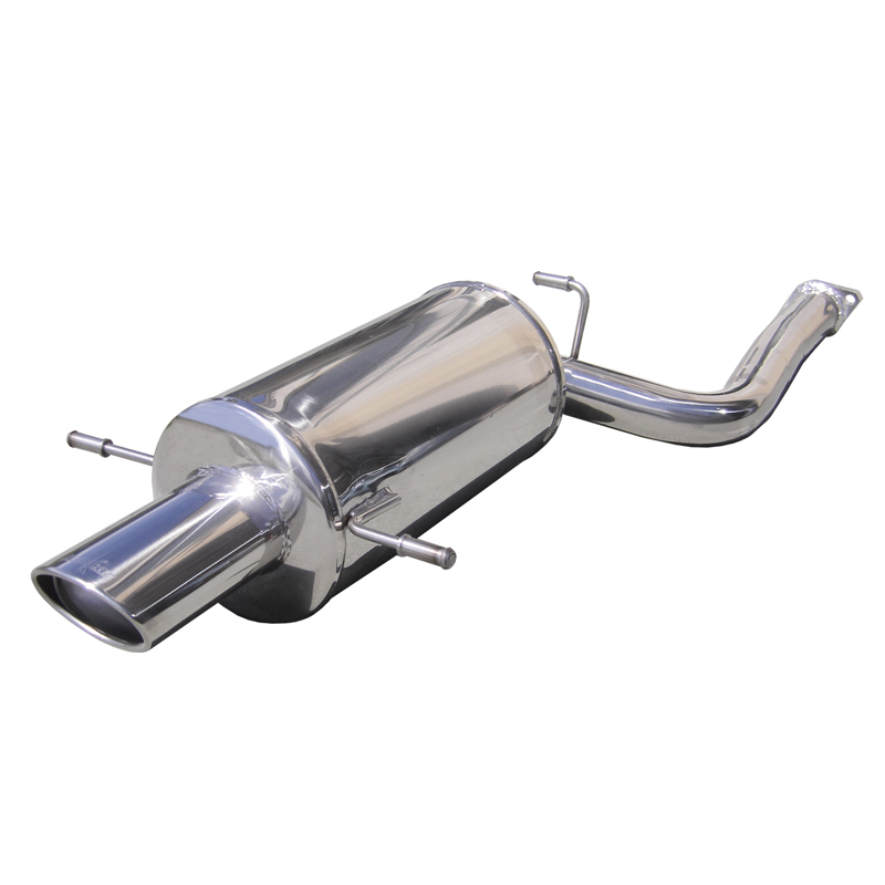100% Inox Sport Exhaust  Subaru Impreza 4WD 2.0 GT-Turbo -2000 120x80mm