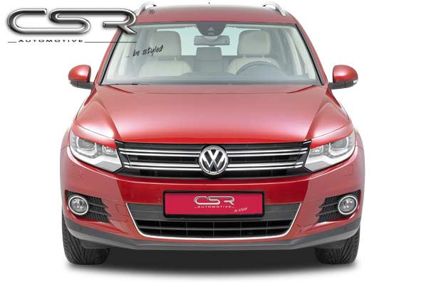 Koplampspoiler VW Tiguan I (5N) CSR Glans Zwart