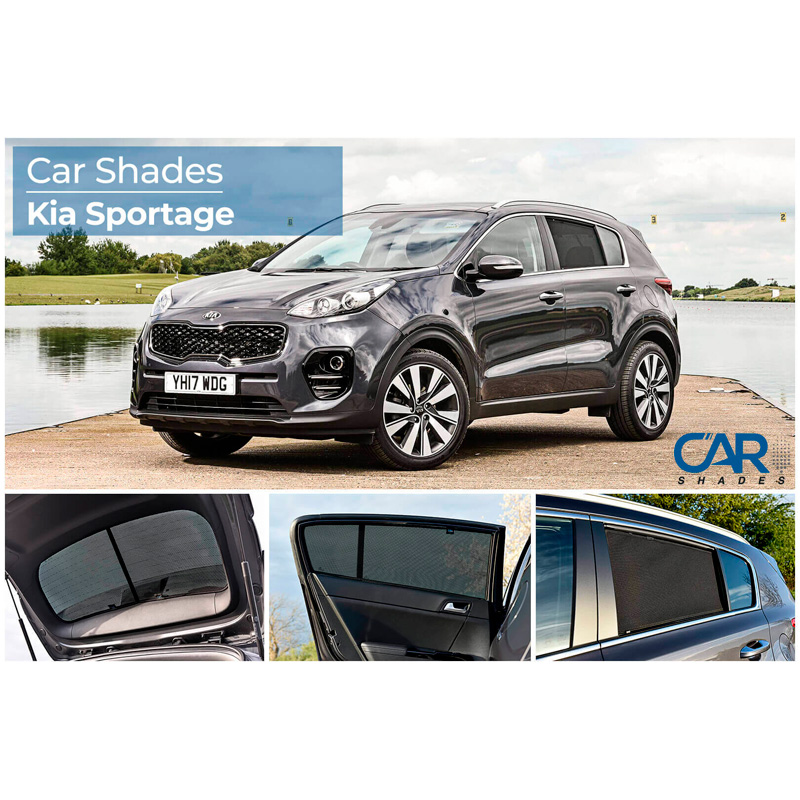 Set Car Shades  Kia Sportage 5 doors 2016-2018 (4-pieces)