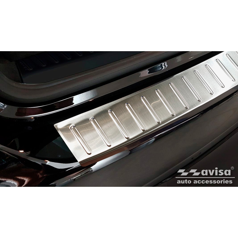 RVS Achterbumperprotector  Mercedes C-Klasse W205 Kombi 2014-2021 'Ribs'