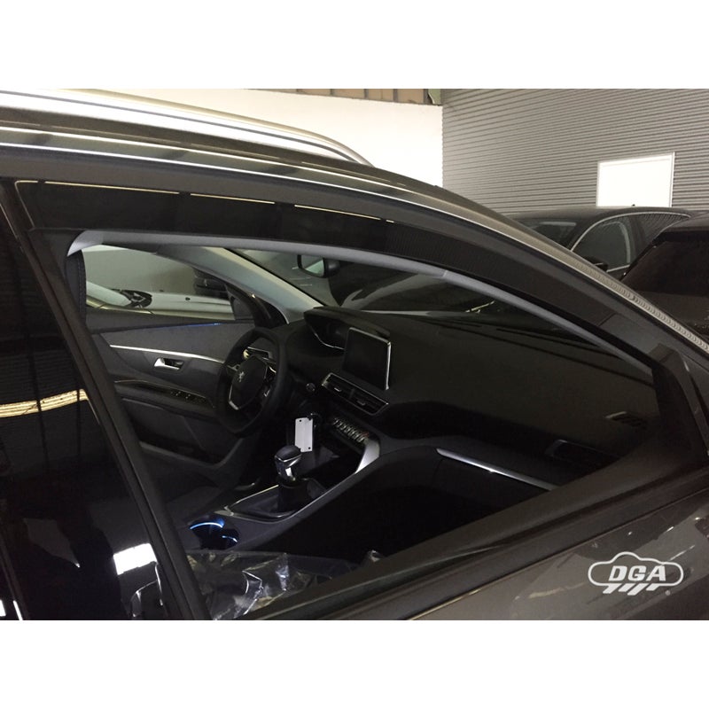 DGA Wind Deflectors  Peugeot 3008 II & 5008 II 2016-2024 (2-pieces)