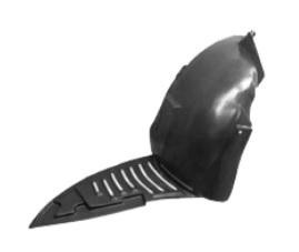 binnenscherm, plastic, voor, rechts Peugeot 407, 2004-2011