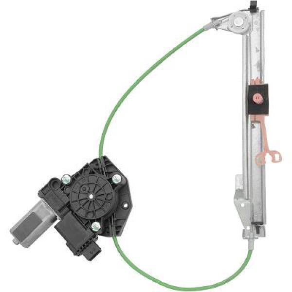 Raammechanisme Links Achter Fiat  Fiat grande Punto