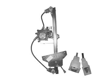 raammechanisme, incl motor, voorportier, rechts Peugeot 107, 200